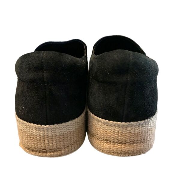 Vince Wilden Platform Espadrille Black Shoes Sz 7 - Picture 5 of 9